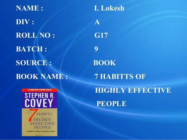 Book Review Ppt