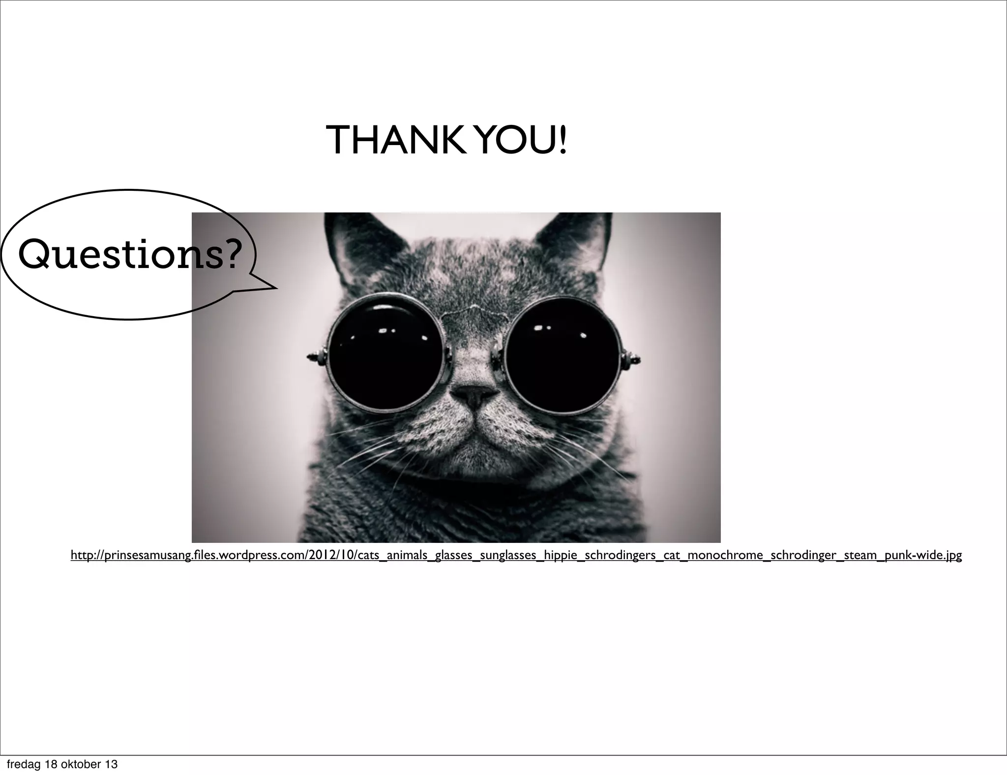 A

START a=node(*)
MATCH (a)--(b)
RETURN a, b;

A
A

B
B

fredag 18 oktober 13

B

 