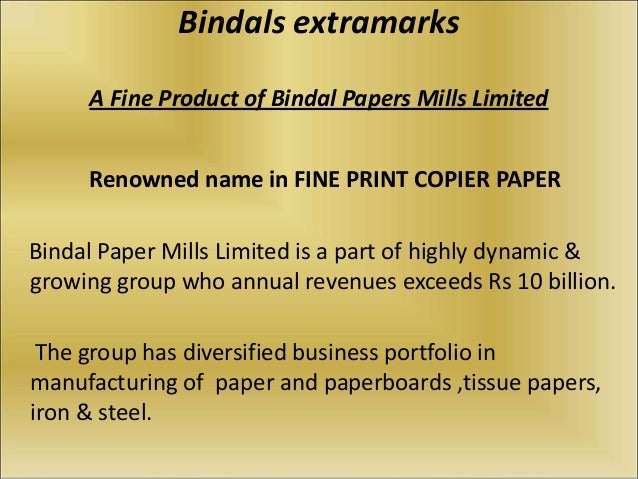 business portfolio presentation and paper