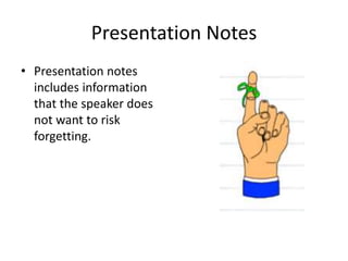 Presentation Note Simple Presentation notecards | PPTX