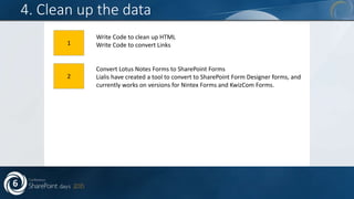 Migrate from Lotus Notes to SharePoint 2013 or SharePoint Online - Tips ...