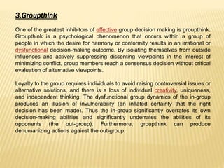 ’’GROUP DECISION MAKING ’’ Slide 13