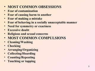 Different Obsessions Presentation Ocd | PPT