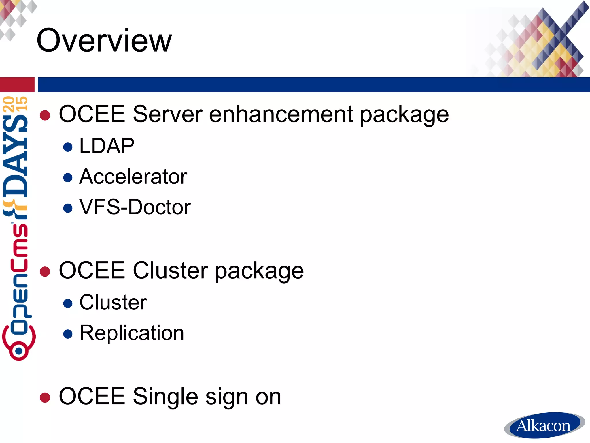 What is LDAP?
● Lightweight Directory Access Protocol
● Central user data mangement
● Data is stored within a directory tree
● Users and groups are objects within the tree
LDAP