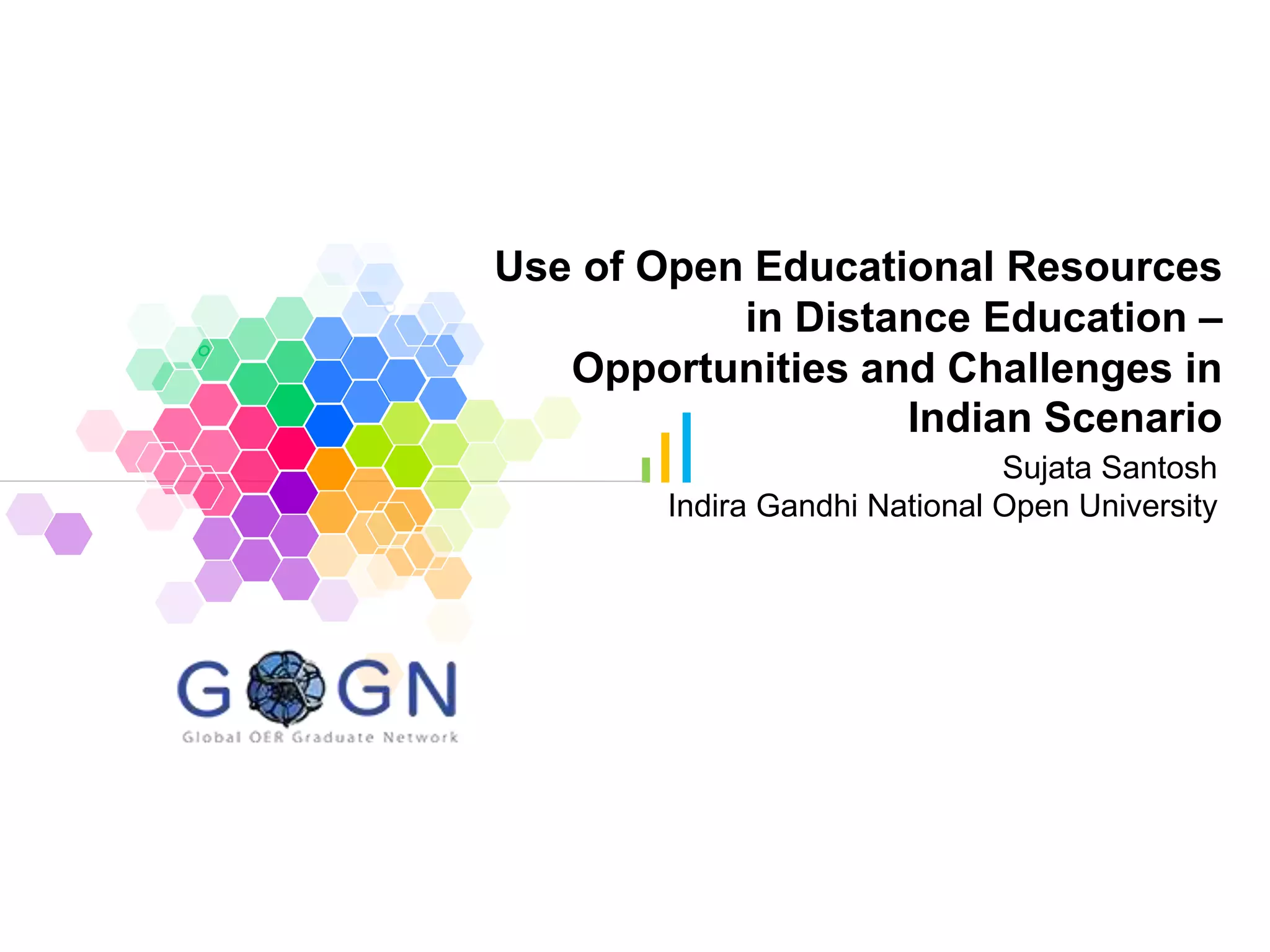 Use of Open Educational Resources in Distance Education – Opportunities ...