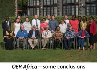 OER Africa – some conclusions
 