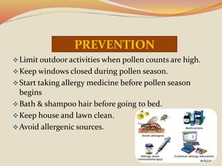 Pollen allergy | PPTX