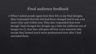 Presentation of a pitch 