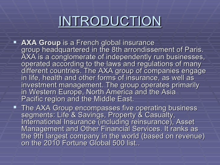 axa insurance powerpoint template
Presentation of axa group axa insurance powerpoint template
Presentation of axa group