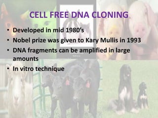 MAMMALIAN CLONING | PPTX