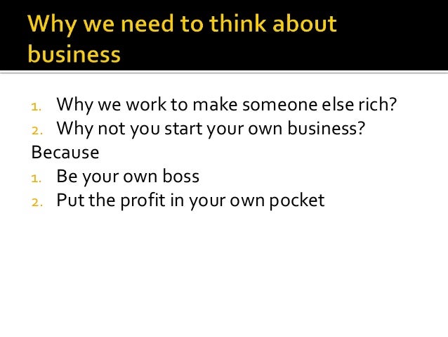 Presentation Of Business Idea Generation