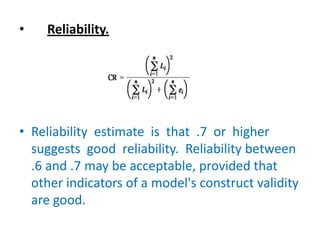 Confirmatory Factor Analysis Presented by Mahfoudh Mgammal | PPTX