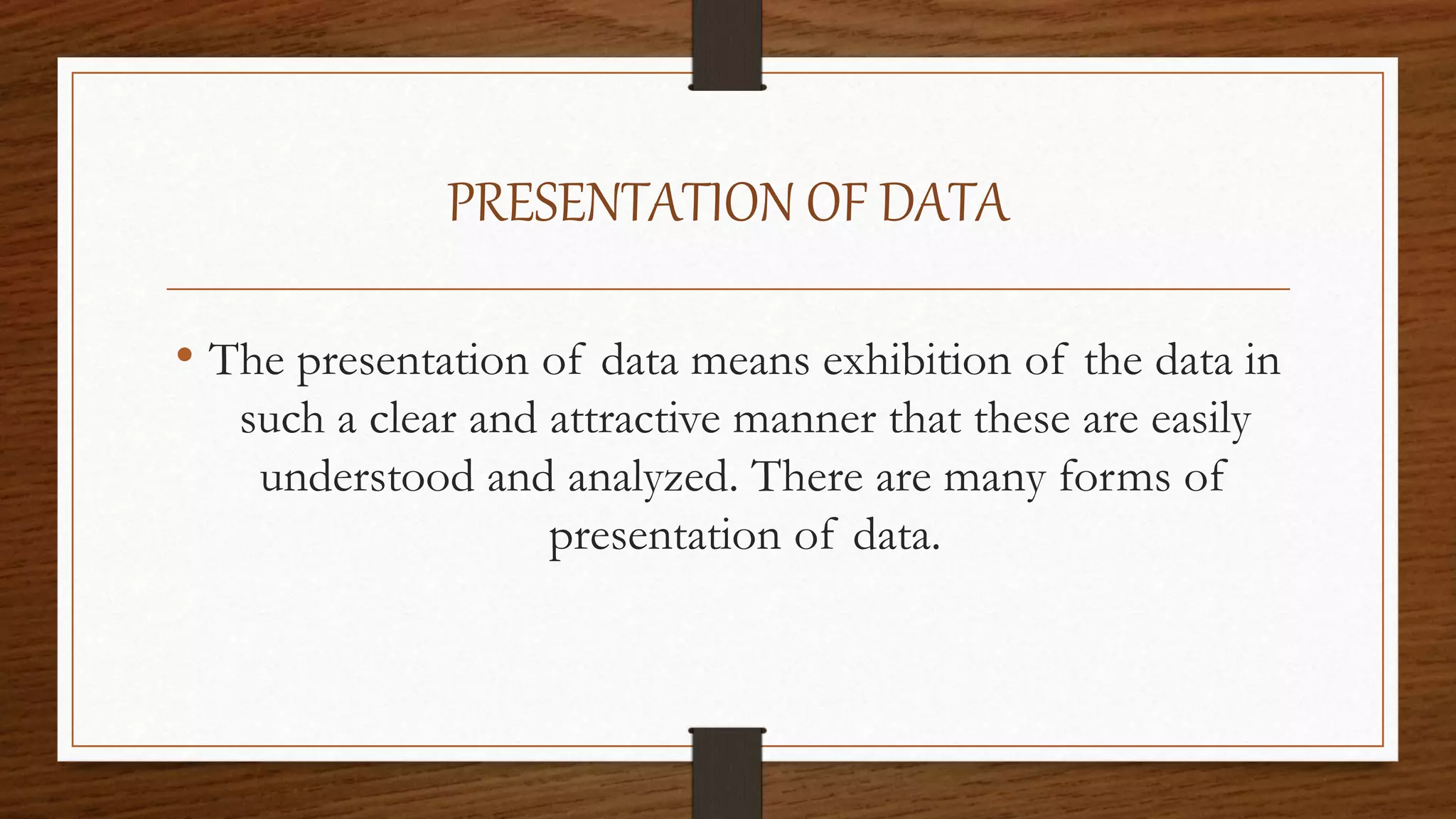 Presentation of Data (thesis writing) | PPTX