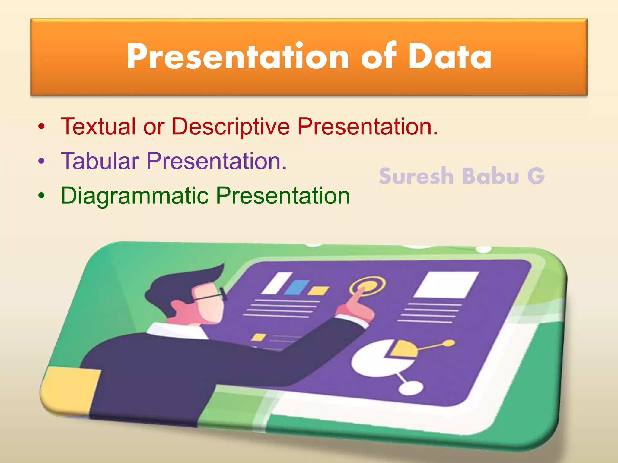 Presentation of Data | PPT