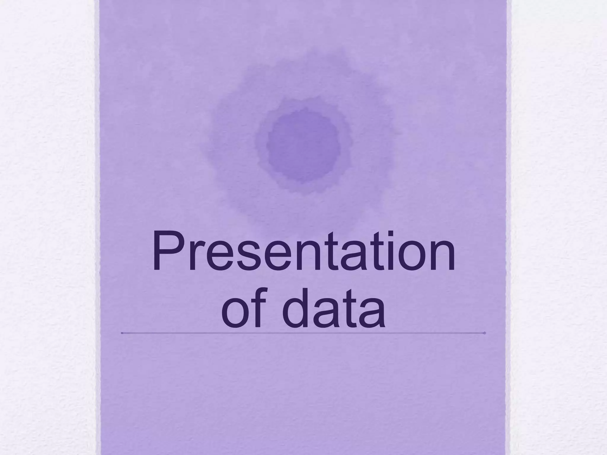 Presentation of data Data.pptx