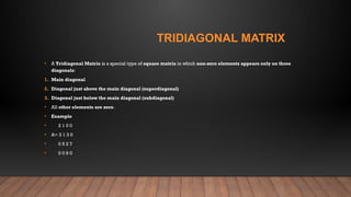 Comprehensive Overview of Special Types of Matrices in Linear Algebra ...