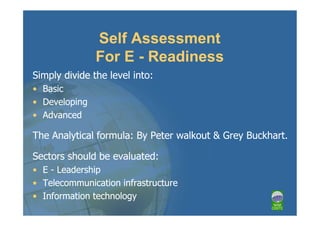 Presentation of e readiness | PDF