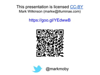 Working Examples
- One (small) dataset (the Allele slice of my own DragonDB): http://antirrhinum.net An example record in the Repository's native format is
here: http://antirrhinum.net/cgi-bin/ace/generic/xml/DragonDB?name=cho;class=Allele
- Three different FAIR Profiles that could be applied to Allele records (from ANY repository) - one with textual descriptions and gene cross-
references, the other two with phenotypic images described using the SIO ontology, or the EDAM ontology (respectively). This is the "F" in
FAIR, since these can (in principle) be searched and queried in order to find various representations of your data of interest. Profiles are
associated - in a many-to-many relationship - with specific repositories via “Projectors” (see below). A Repository may project into many
different Profiles, and many Repositories may project their data into the same Profile.
* http://biordf.org/DataFairPort/ProfileSchemas/Allele_Profile_Descriptive.rdf
* http://biordf.org/DataFairPort/ProfileSchemas/Allele_Profile_EDAM.rdf
* http://biordf.org/DataFairPort/ProfileSchemas/Allele_ProfileSIO.rdf
- a "FAIR Accessor" that provides a Linked Data Platform-compliant way to retrieve all of the URIs for the Allele records, as well as their
various representations (described as DCAT Distributions). This is the "A" in FAIR. http://antirrhinum.net/cgi-bin/LDP/Alleles
- a "FAIR Projector" that takes the data from the Allele records and "projects" it as RDF that is compliant with whichever Profile you chose.
This is the 'I" in FAIR. http://biordf.org/cgi-bin/DataFairPort/DragonDB_LDF_Profiler If you call HTTP GET on that URL, it will report to
you what FAIR Profiles it is capable of projecting, using which FAIR Accessor (if any) In this example, all three Projections use an Accesor,
and use the same Accessor in each case. This is the ‘worst case scenario’, as it represents the slowest, most roundabout way to access
a Repository’s records - it would generally only be used if the Repository provides no externally-facing API of its own! (that’s why the
demo runs so slowly…) I did the demo this way so that everyone could see every component “working together”.
Three “Projections” of the DragonDB Allele Data (note that most of the process above is achieved simply by called GET on the URLs
below!!)
http://biordf.org/cgi-bin/DataFairPort/DragonDB_LDF_Profiler/DragonDB_Allele_ProfileAlleleDescriptions
http://biordf.org/cgi-bin/DataFairPort/DragonDB_LDF_Profiler/DragonDB_Allele_ProfileImagesSIO
http://biordf.org/cgi-bin/DataFairPort/DragonDB_LDF_Profiler/DragonDB_Allele_ProfileImagesEDAM
 
