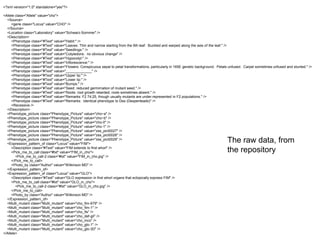 Live Demo of a FAIR Projector
This demo is done over my own database:
http://antirrhinum.net
it will project the “Allele” slice of that database into three
different forms, using 3 different profiles. The demo uses a
FAIR Accessor (as described in the previous demo)
 