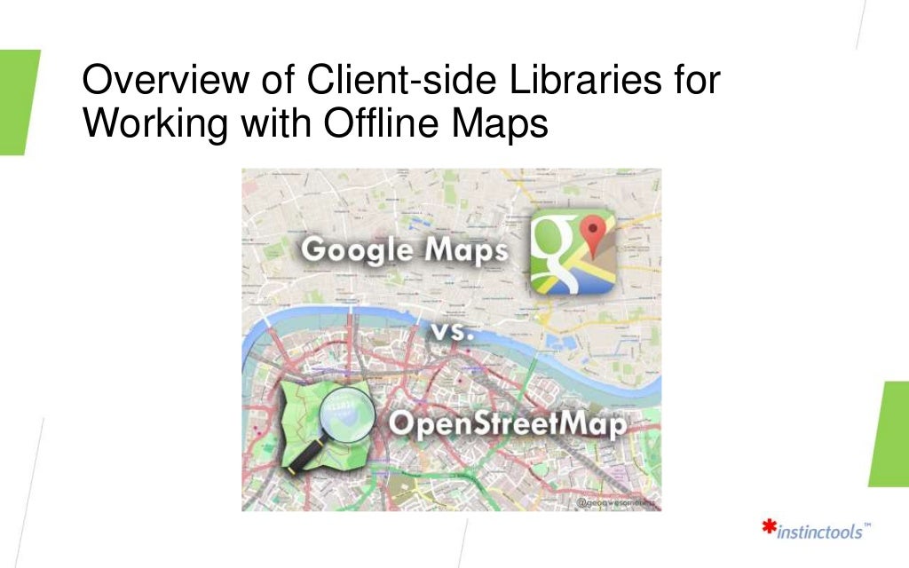 Offline maps for mobile developers (Android/iOS)