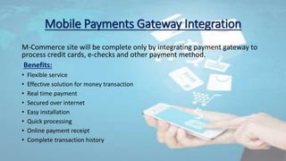 Presentation of future of mobile commerce | PPTX