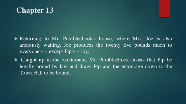 Great Expectations Chapter 15 Summary