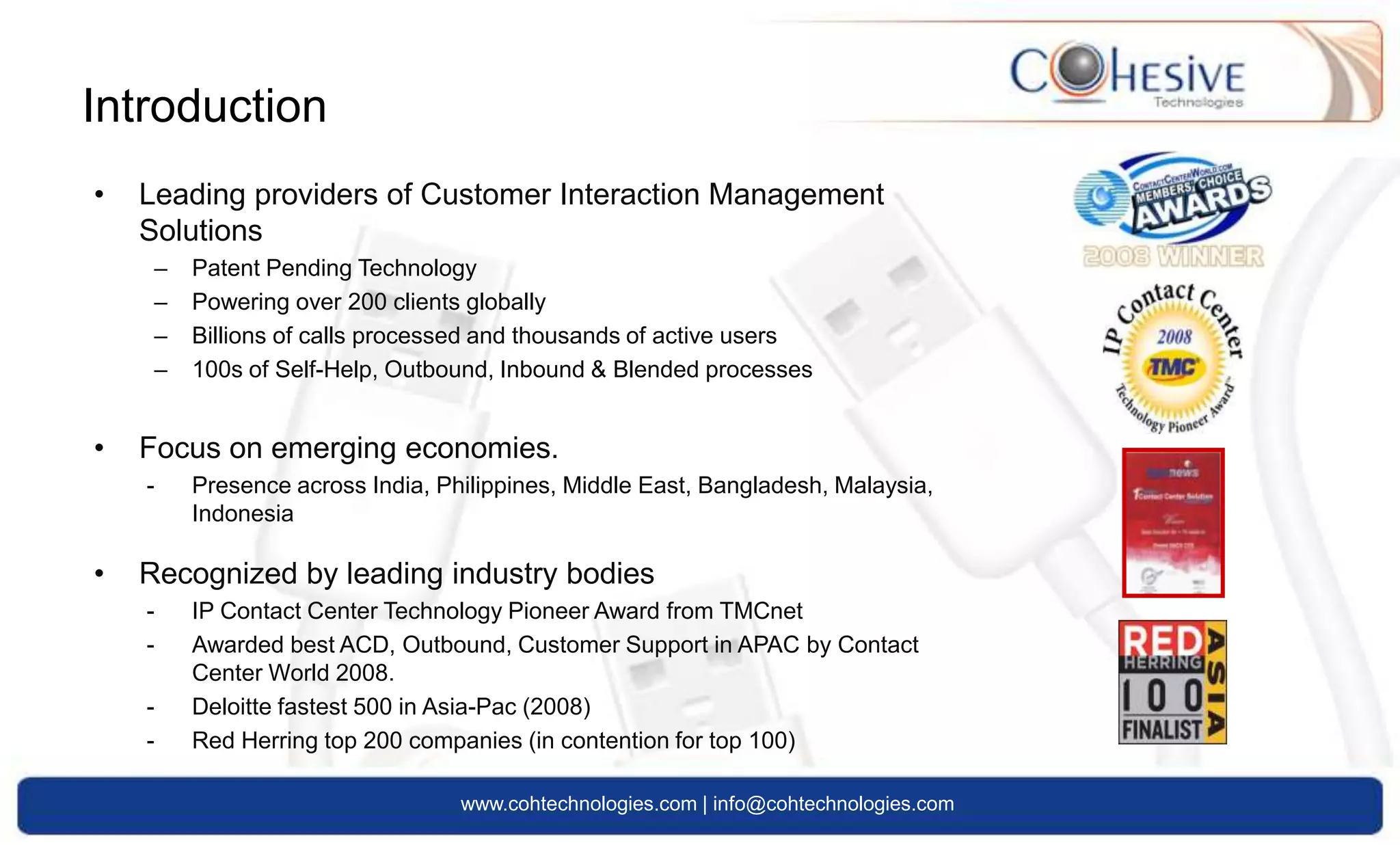 Patent pending platform & technologies