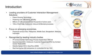 Patent pending platform & technologies