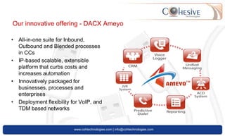 Packaged Solutions for CCs