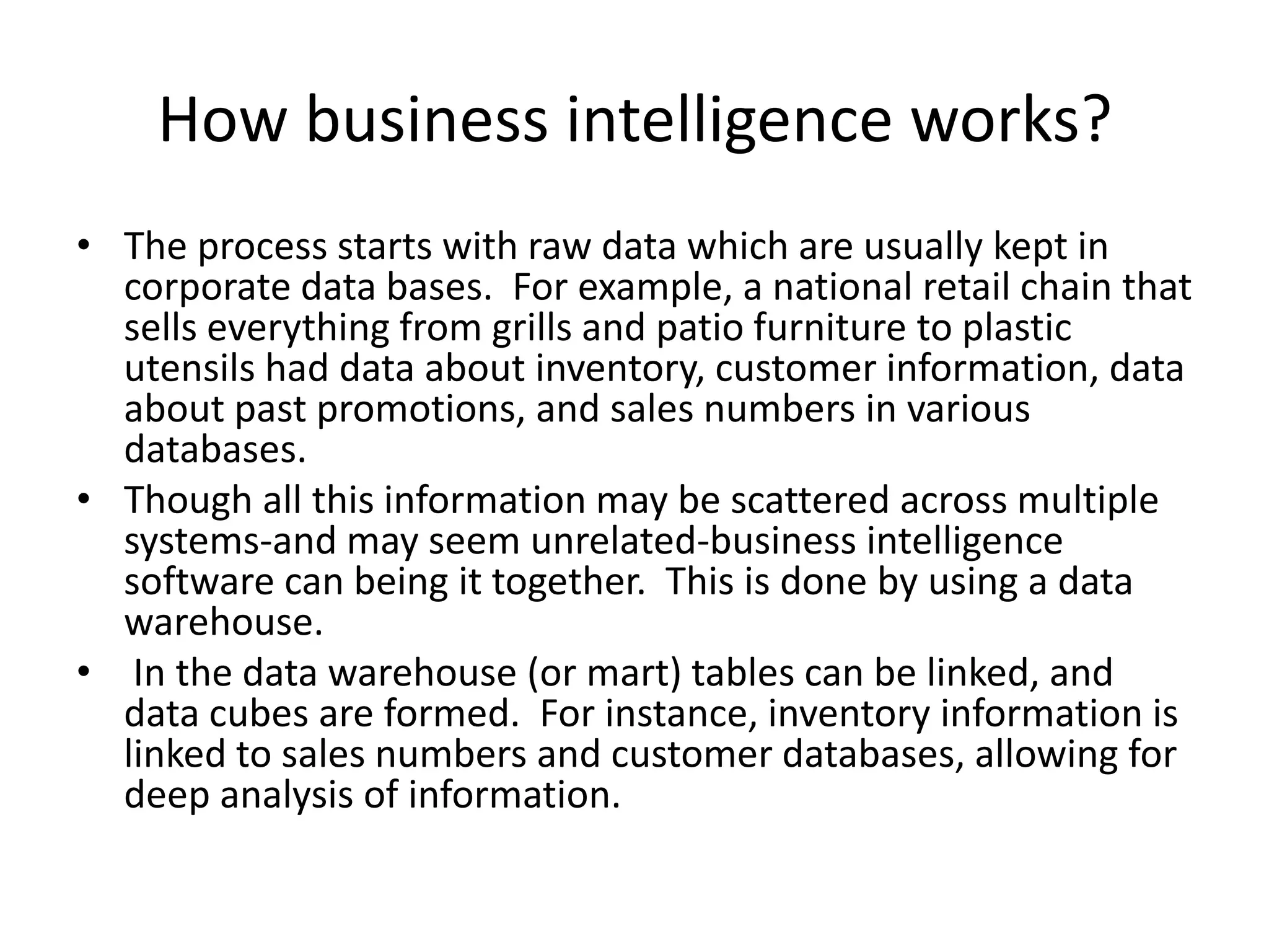  Decision making and other tasks:
