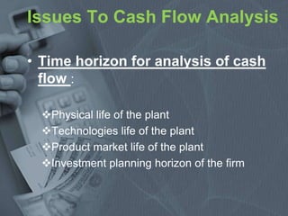Issues In Cash Flow Analysis | PPTX