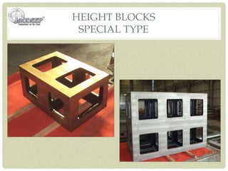 HEIGHT BLOCKS
SPECIAL TYPE
 