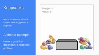 Presentation of knapsack | PPTX