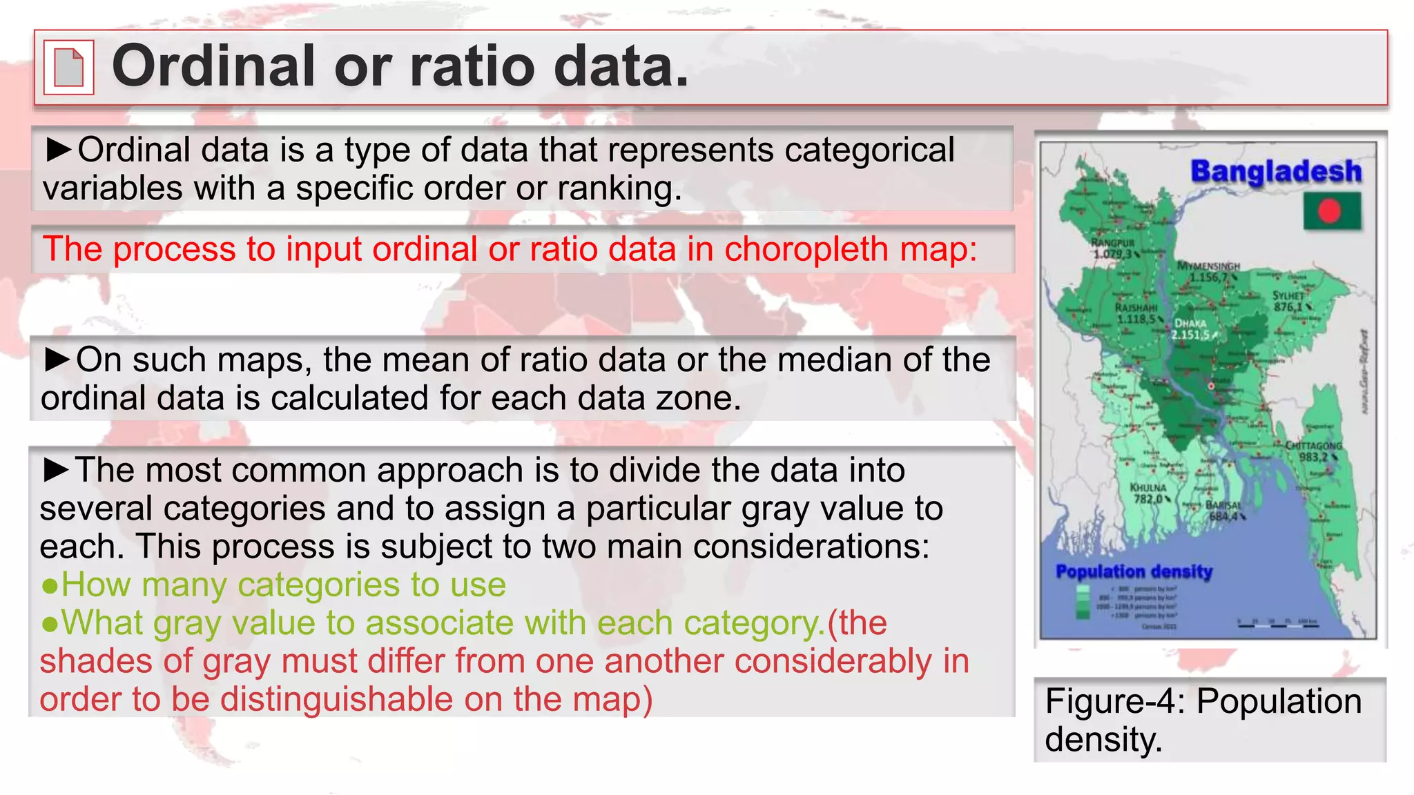 mapping special variations choropleth and decimetric map.pptx
