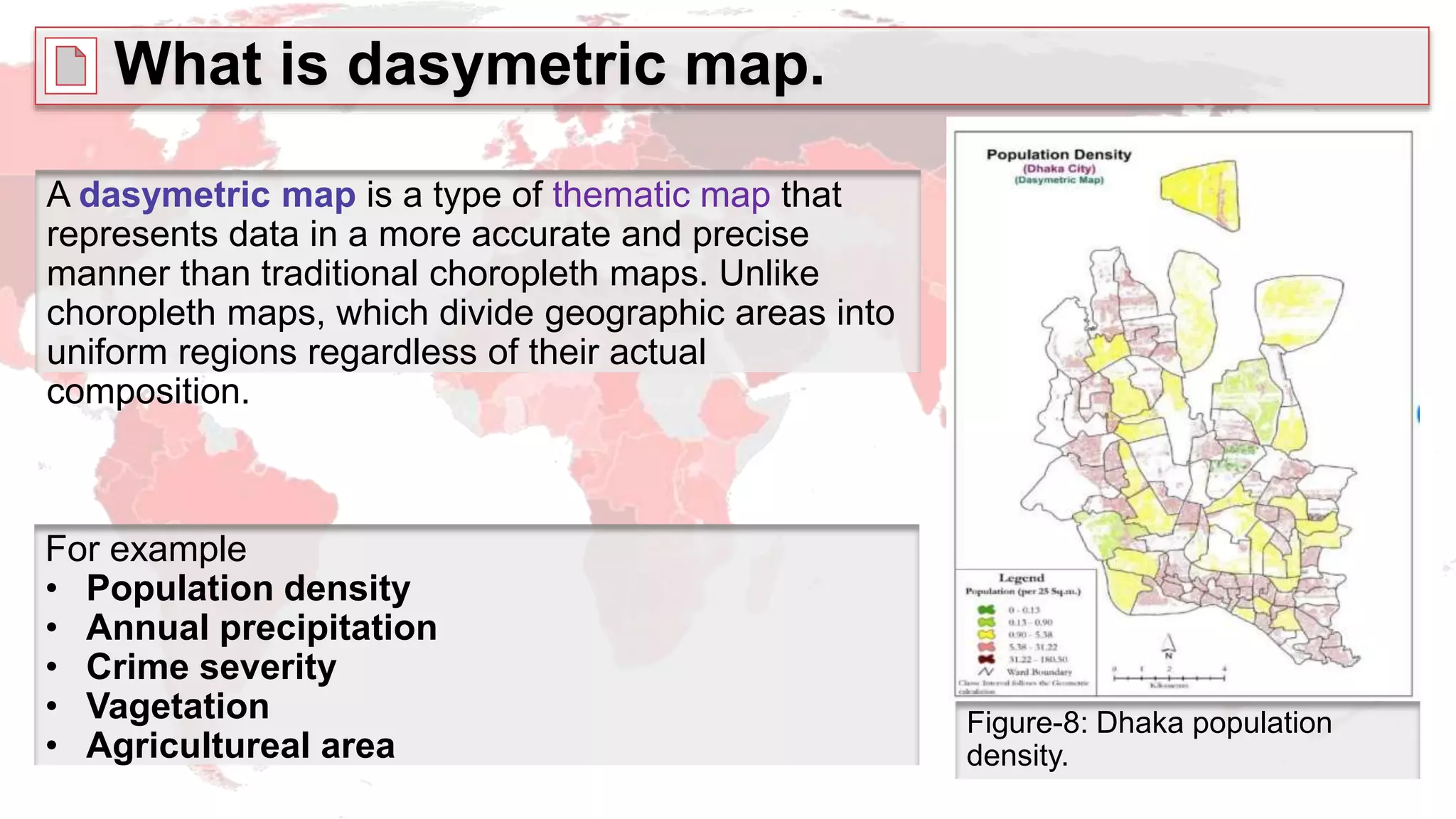 mapping special variations choropleth and decimetric map.pptx