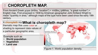 mapping special variations choropleth and decimetric map.pptx
