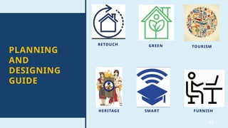31
PLANNING
AND
DESIGNING
GUIDE
RETOUCH GREEN TOURISM
HERITAGE SMART FURNISH
 
