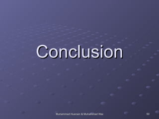 Conclusion 