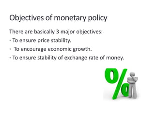 monetary policy of Pakistan | PPTX