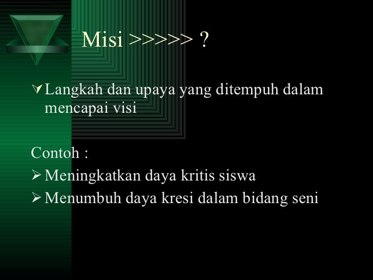 Contoh Analisis Swot Visi Dan Misi - Contoh Su