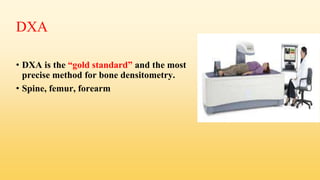 Diagnosis of osteoporosis | PPTX