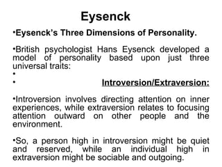 Presentation of personality | PPT