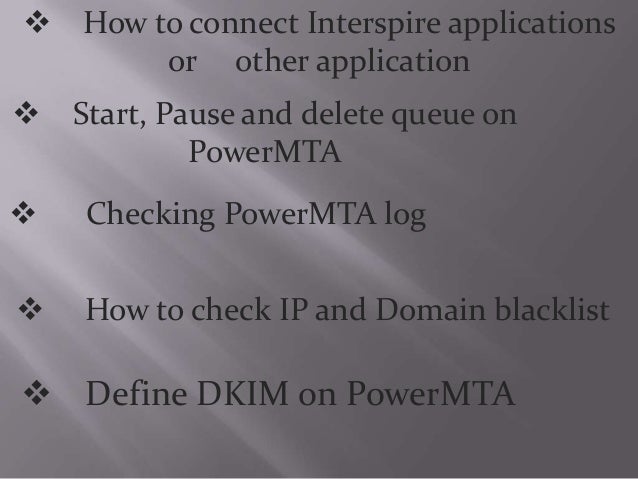 powermta documentation