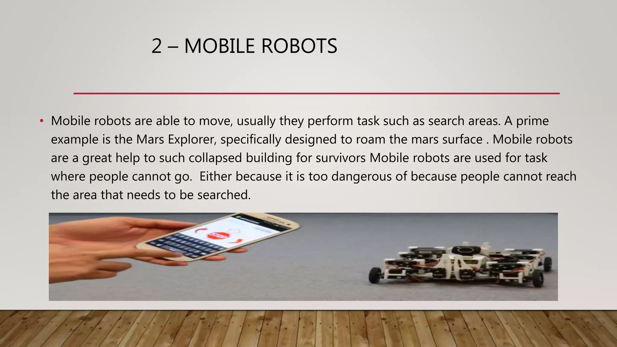 Presentation of robotics | PPTX