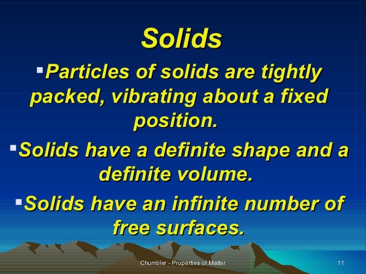 Presentation of science (matter)