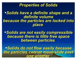 Presentation of science(matter)