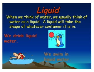 Presentation of science(matter)