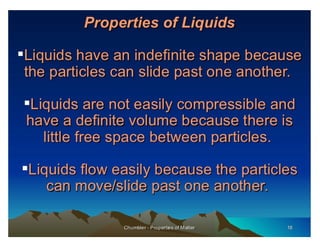 Presentation of science(matter)