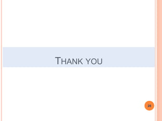 THANK YOU
28
 