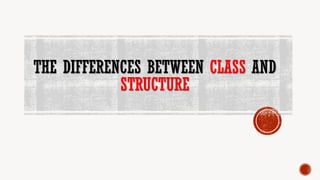 struct and class deferences | PDF | Programming Languages | Computing